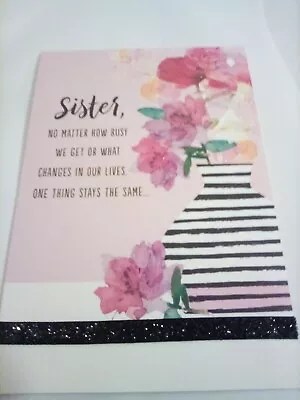 New Hallmark Mother's Day Card - Sister-- Free Shipping • $4.39