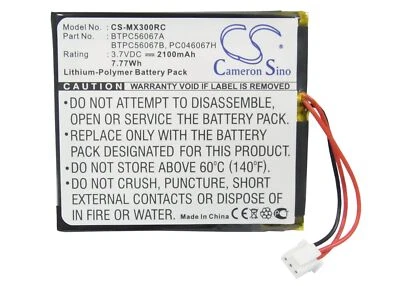 $16.95 • Buy MT-1000C-BTP Battery For Crestron C2N-DAP8   CNAMPX-16X60  CNX-PAD8A   STX-1700C