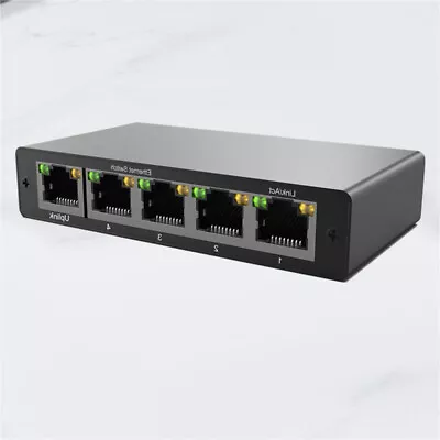 4-Port 10/100/1000Mbps Gigabit Ethernet Network Switch Compatible With PC Laptop • $20.16