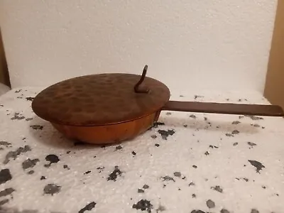 Vintage/Antique CHIPPEWA COPPER Hammered Copper Pot Pan Cookware • $41.24