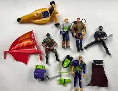 Vtg 90s Johnny Quest Action Figures & Accessories • $33.99