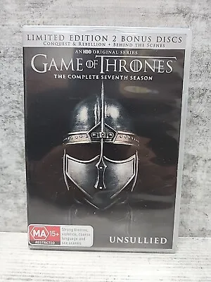 Game Of Thrones Complete Seventh Season R4/Region 4 • £16.10