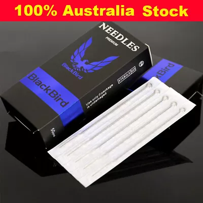 50 X 1203RL 3 Round Liner Sterilised Disposable Stainless Tattoo Needles • $11.65
