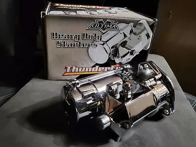 $155 • Buy ULTIMA STARTER #70-224 CHROME 1.75 KW Series  '89 - '05 Harley Big Twins