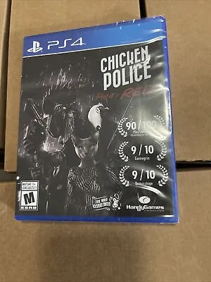 Chicken Police - Paint It RED! Sony PS4  2020 Brand New Factory Sealed Fast Ship • $13.99