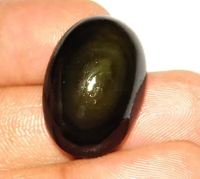 24.ct Natural Rainbow Obsidian Eye Oval Cabochon Jewelry Making Gemstone At=69 • $11.42