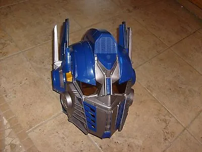 Optimus Prime Transformers Voice Changer & Talking Helmet Hasbro 2006 Cosplay • $38.99