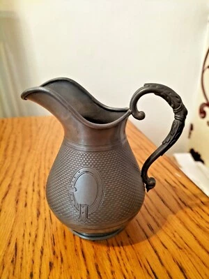 £9.99 • Buy Antique Pewter Jug Very Detailed