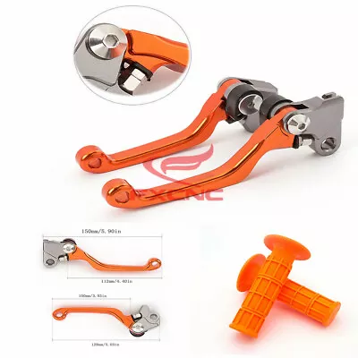 For Honda CRF250/450X 2005-2017 Pivot Dirt Bike Brake Clutch Levers Handle Grips • $29.87