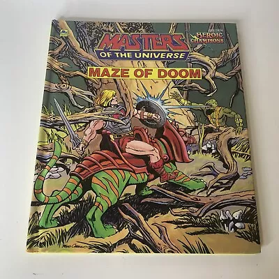 Masters Of The Universe Maze Of Doom Golden Books Heroic Champions 1985 MotU • $13.99