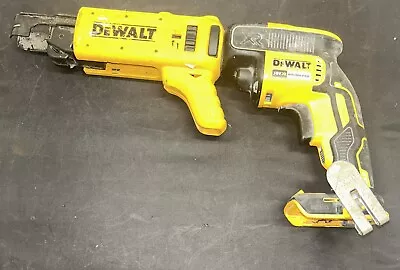 DeWalt DCF620 18V XR Drywall Screwdriver + DCF6201 Collated Attachment & Charger • £70