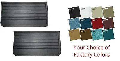 $246.47 • Buy 1965 Chevelle, El Camino Door Panel Set In Your Choice Of Factory Colors (DI)