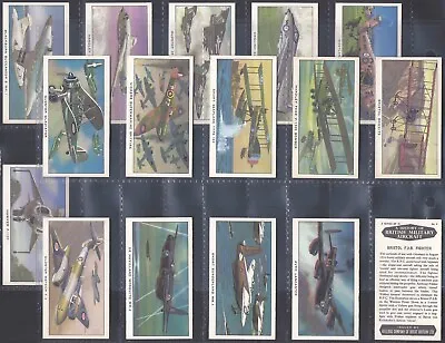 Kelloggs-full Set- A History Of British Military Aircraft 1963 (16 Cards) • £5.99