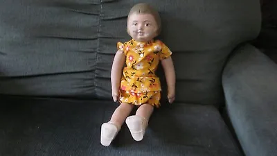 Vintage Antique Martha Chase 15  Girl Baby Doll • $55.50