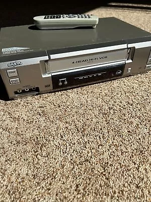 Sanyo VHS 4 Head VCR Model# VWM-710 With Remote • $45