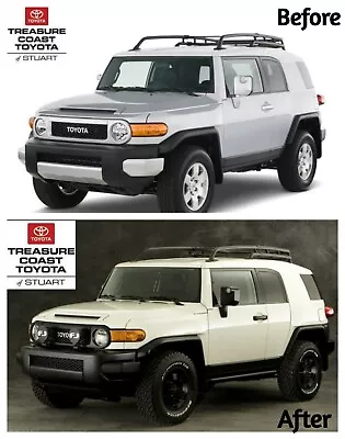 New Oem Toyota Fj Cruiser Front Black Out Kit Grille Front Corners Front Valence • $568.97