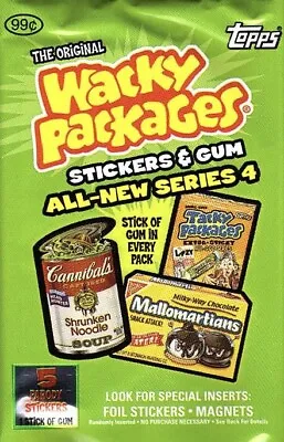 2006 Wacky Packages All New Series 4 Complete Your Set 4th U Pick ANS4 • $0.99