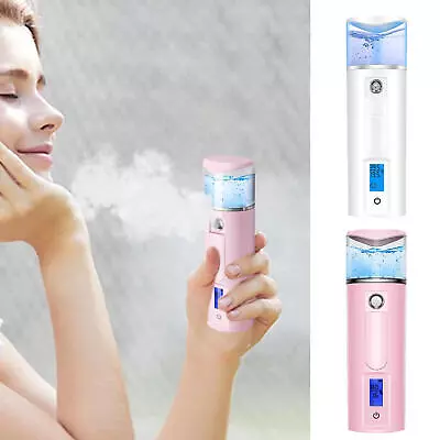 Mini Pore Steamer Nano Mist Moisture Skin Care Face Facial Sprayer Portable • $17.01