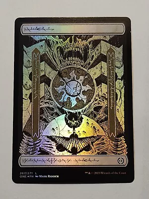 MTG Plains Phyrexia: All Will Be One 267/271 Foil Land • $1
