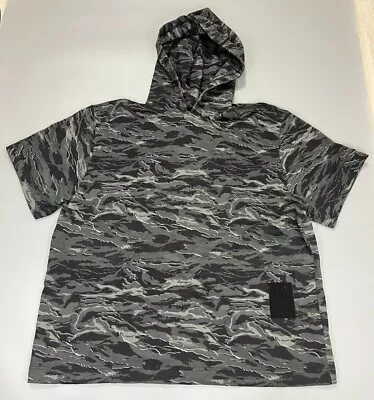 Puma Mens XO The Weeknd T-Shirt Hoodie Grey Camo Size XL Extra Large  • £47.99