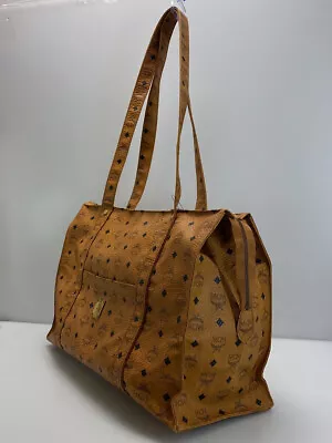 Mcm Tote Bag/Leather/Cml/Allover Pattern Bag • $156.95