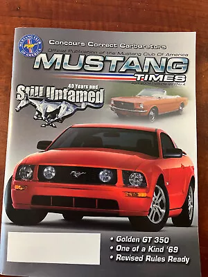 Mustang Times - April 2004 • $7.95