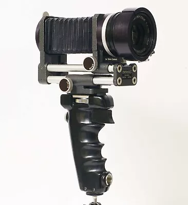 C16002~ Nikon F Mount NOVOFLEX Macro Bellows & 105mm F/4 NOFLEXAR Lens • $72.95