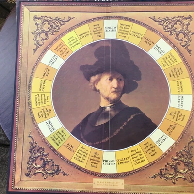 £60 • Buy Vintage Masterpiece - The Art Auction  Parker Board Game 1970 Complete Fast P&P