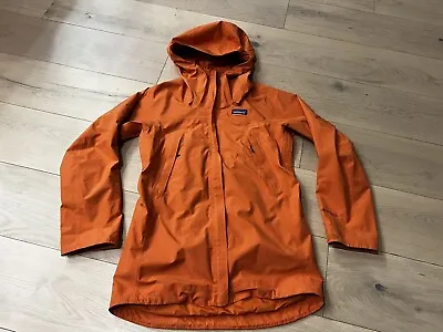 PATAGONIA Womens Departer Jacket W/ Gortex Reco Size XSmall In Orange • $50