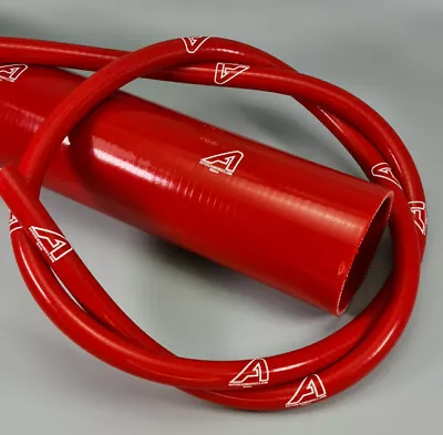 £10.58 • Buy Red Silicone Straight Reinforced Hose Coolant Water Turbo Boot Inlet Pipes
