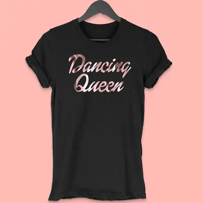 Dancing Queen Tribute T Shirt Vintage Disco 70's T-Shirt Party T Shirt Unisex • £11.99