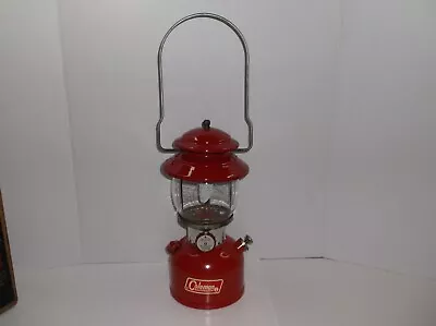 Coleman Model 200A / 65 Cherry Red Lantern / Never Been Lit / Original Box / VTG • $300