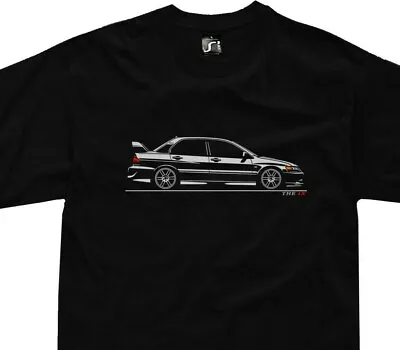 T-shirt For Mitsubishi Lancer Evo IX Fans - Jdm Japan Sportscar Gen Evo 9  • $28.80