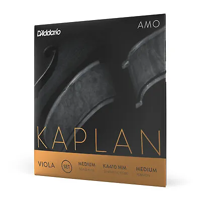 D'Addario Kaplan Amo Viola String Set Medium Scale Medium Tension • $93.99