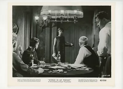 WORLD IN MY POCKET Original Movie Still 8x10 Nadja Tiller Bad Girl 1962 20591 • $5