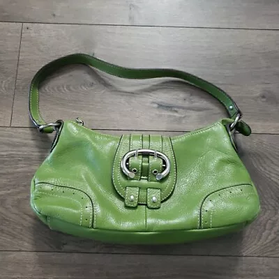 Wilson Leather Purse Lime Green Small Handbag Shoulder Purse  • $24.99