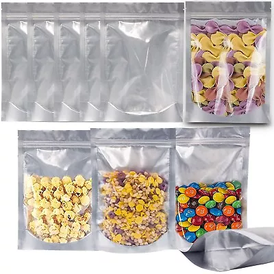 1 Gallon Smell Proof Bags With Clear Window Resealable Mylar Bag LeakProof 10x14 • $75.99