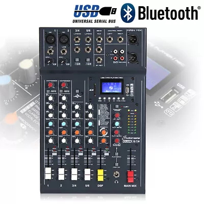 CHOICE Studiomaster CLUB XS Channel Mixer Desk USB SD Recorder Bluetooth • £189