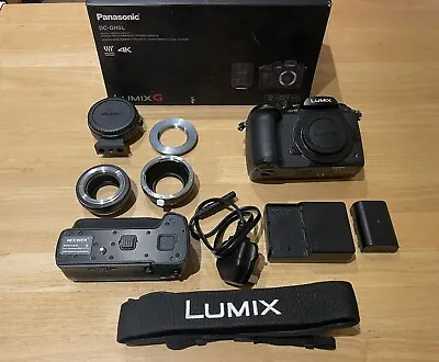 Panasonic Lumix DC-GH5 Camera-Black (Body Only)EXCELLENT CONDITION (+Free Gifts) • £790