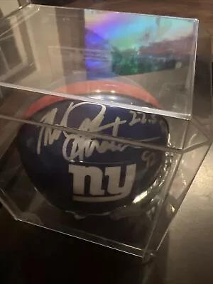 Michael Strahan Autographed New York Giants Speed Mini Helmet JSA 22.5 Sacks • $89.99