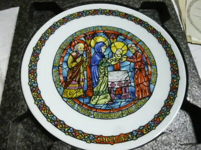  D'Arceau-Limoges Nativity Christmas Plate 'THE ADORATION' 1977 COA • $15