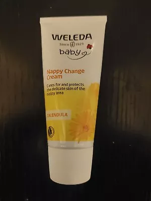 Weleda Baby Nappy Cream Calendula 75ml Natural & Organic Diaper Cream Nappy Rash • £7