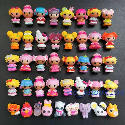 Random 10Pcs Original MGA MINI Lalaloopsy Dolls 2'' Cake Topper Doll Toy Loose • $3.99