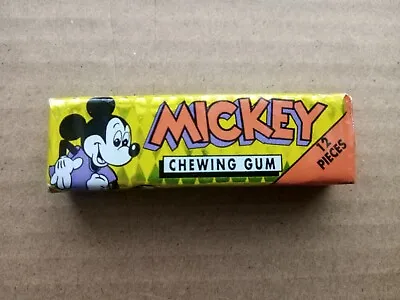 Dandy Disney Mickey Chewing Gum Unopened Pack Of Candy • $18.99