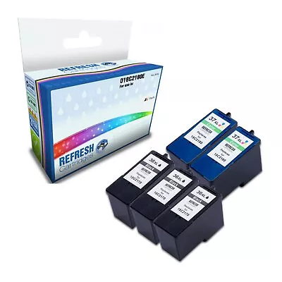 Refresh Cartridges Saver Pack 3x36XL/2x37XL Ink Compatible With Lexmark Printers • £39.17