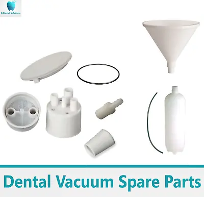 Dental TYPE B VACUUM CANISTER (1 7/8 ) Or 2 1/8  Vacuum Canister Spare Parts • $23.95