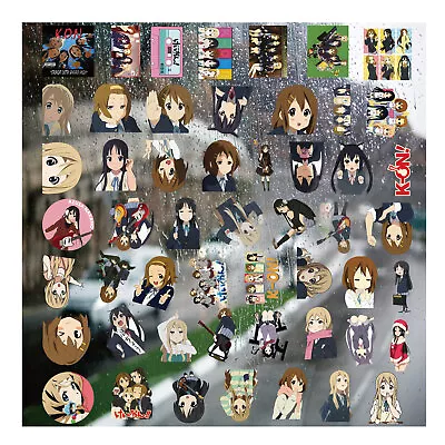 K-ON！Hirasawa 3D UV Transfer Hollowed Waterproof Stickers Laptop Helmet 50pcs • $10.60