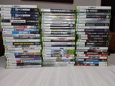 Xbox 360 Games $3.99 ++ Buy 3 Or More And Get Free Shipping TESTED AND WORKING. • $7.99