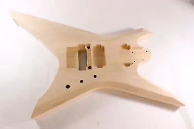 Unfinished Basswood 6 String RG Jem Guitar Body - Xiphos - Fits Ibanez RG Necks • $220.59