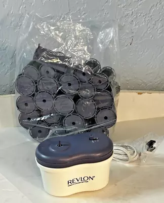 REVL0N Ionic Steam Setter Rollers Soft Sponge With Base 24 Rollers Anti Frizz • $37.77